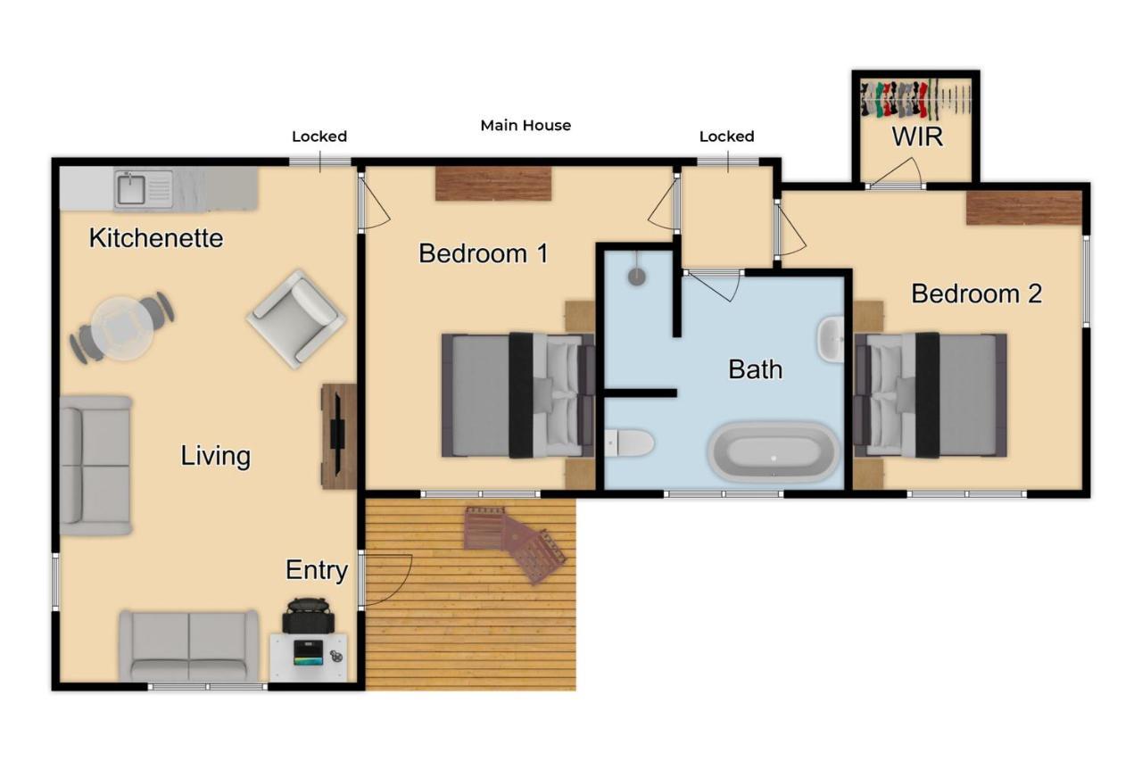 Sweet Magnolia 1 Or 2 Bedroom Suite St Kilda Cambridge With Complimentary Continental Breakfast Екстериор снимка